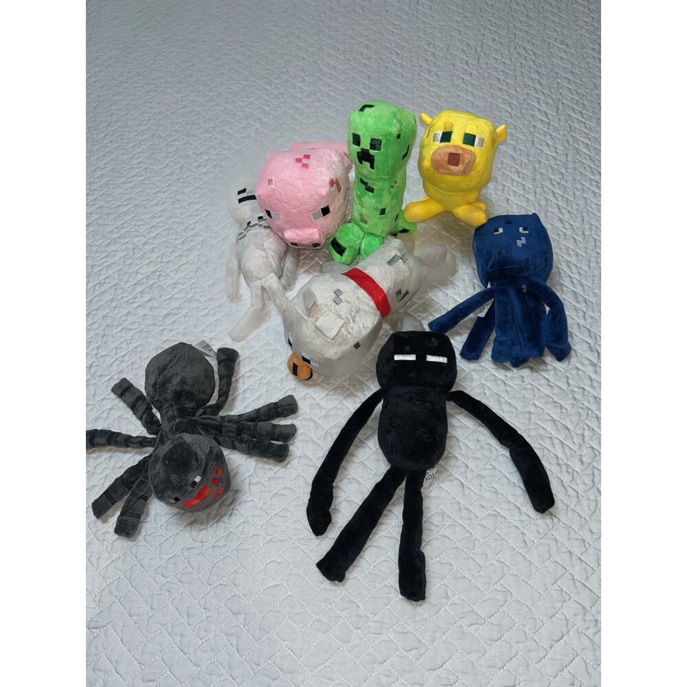 Minecraft 8pc Plush Pack